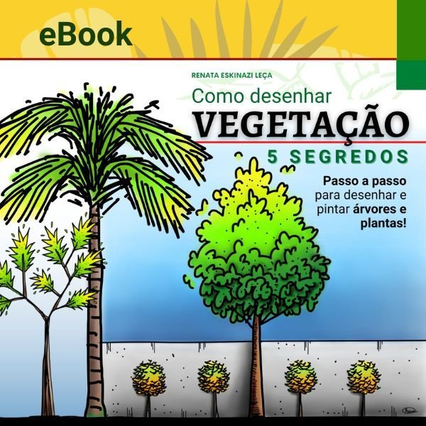 COMO DESENHAR VEGETAÇÃO - 5 Segredos